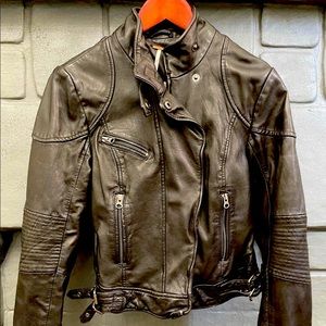 Free People Leather Jacket